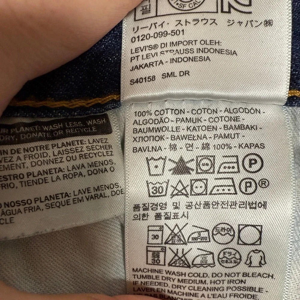 Levis 514 Mens‎ Straight Fit Jeans Size 34x30 Medium Wash Blue Denim